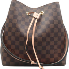 Load image into Gallery viewer, LOUIS VUITTON Neonoe Damier Ebene Canvas Shoulder Bag Brown
