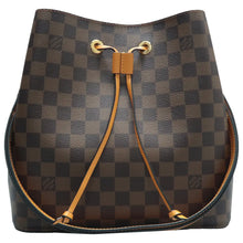 Load image into Gallery viewer, Louis Vuitton Neonoe Damier Ebene Canvas Shoulder Bag Brown
