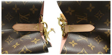 Load image into Gallery viewer, Louis Vuitton Neonoe MM Braided Monogram Shoulder Bag Peach Cream
