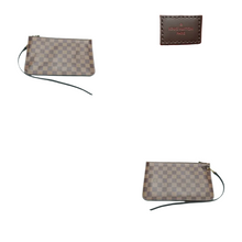 Load image into Gallery viewer, Louis Vuitton Neverfull MM W/P Damier Ebene Canvas Shoulder Bag Brown
