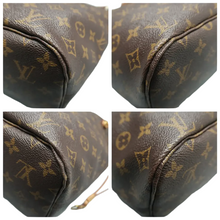 Load image into Gallery viewer, Louis Vuitton Neverfull MM W/P Monogram Canvas Shoulder Bag Brown
