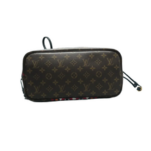 Load image into Gallery viewer, Louis Vuitton Neverfull MM W/P Kabuki Monogram Canvas Shoulder Bag Brown
