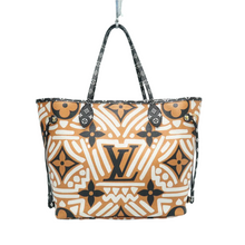 Load image into Gallery viewer, Louis Vuitton Neverfull MM W/P Monogram Crafty Canvas Shoulder Bag Creme Caramel
