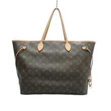 Load image into Gallery viewer, Louis Vuitton Neverfull GM W/P Monogram Canvas Shoulder Bag Brown
