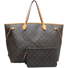 Load image into Gallery viewer, LOUIS VUITTON Neverfull GM Monogram Canvas Shoulder Bag Brown
