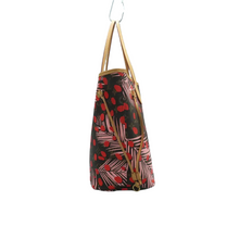 Load image into Gallery viewer, Louis Vuitton Neverfull MM W/P Monogram Jungle Dots Canvas Shoulder Bag Brown
