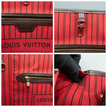 Load image into Gallery viewer, Louis Vuitton Neverfull MM Damier Ebene Shoulder Bag Brown
