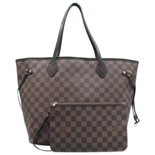 Load image into Gallery viewer, LOUIS VUITTON Neverfull MM Damier Ebene Shoulder Bag Brown
