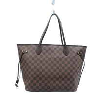 Load image into Gallery viewer, LOUIS VUITTON Neverfull MM Damier Ebene Shoulder Bag Brown
