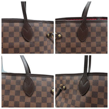 Load image into Gallery viewer, LOUIS VUITTON Neverfull MM Damier Ebene Shoulder Bag Brown
