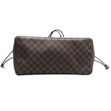 Load image into Gallery viewer, Louis Vuitton Neverfull Damier Ebene Canvas Shoulder Bag Brown
