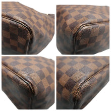 Load image into Gallery viewer, Louis Vuitton Neverfull Damier Ebene Canvas Shoulder Bag Brown
