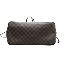 Load image into Gallery viewer, Louis Vuitton Neverfull GM Damier Ebene Canvas Shoulder Bag Brown
