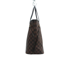 Load image into Gallery viewer, Louis Vuitton Neverfull MM Damier Ebene Canvas Shoulder Bag Brown
