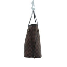 Load image into Gallery viewer, Louis Vuitton Neverfull MM Damier Ebene Canvas Shoulder Bag Brown
