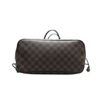 Load image into Gallery viewer, Louis Vuitton Neverfull MM Damier Ebene Canvas Shoulder Bag Brown
