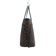 Load image into Gallery viewer, Louis Vuitton Neverfull MM Damier Ebene Canvas Shoulder Bag Brown
