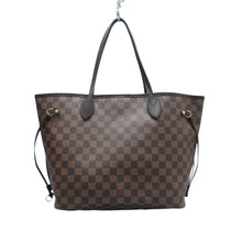 Load image into Gallery viewer, Louis Vuitton Neverfull MM Damier Ebene Canvas Shoulder Bag Brown
