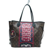 Load image into Gallery viewer, Louis Vuitton x Kansai Yamamoto Neverfull  Monogram Canvas Shoulder Bag Brown
