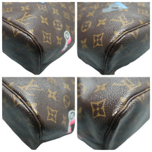 Load image into Gallery viewer, Louis Vuitton Neverfull MM Canvas Shoulder Bag Brown
