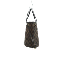 Load image into Gallery viewer, Louis Vuitton Neverfull PM Damier Ebene Canvas Shoulder Bag Brown
