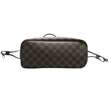 Load image into Gallery viewer, Louis Vuitton Neverfull PM Damier Ebene Canvas Shoulder Bag Brown
