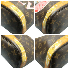 Load image into Gallery viewer, Louis Vuitton Neverfull MM Summer Trunks Monogram Canvas Shoulder Bag Brown
