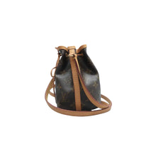 Load image into Gallery viewer, Louis Vuitton Monogram Nano Noe Monogram Canvas Crossbody Bag Brown
