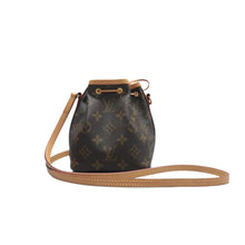 Load image into Gallery viewer, Louis Vuitton Monogram Nano Noe Monogram Canvas Crossbody Bag Brown
