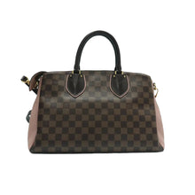 Load image into Gallery viewer, LOUIS VUITTON Normandy Damier Ebene Canvas Satchel Brown
