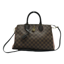 Load image into Gallery viewer, Louis Vuitton Damier Ebene Canvas Satchel Brown – Classic Elegance
