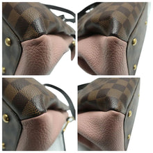 Load image into Gallery viewer, LOUIS VUITTON Normandy Damier Ebene Canvas Satchel Brown

