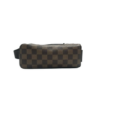 Load image into Gallery viewer, Louis Vuitton Olav Damier Ebene Canvas Shoulder Bag Brown
