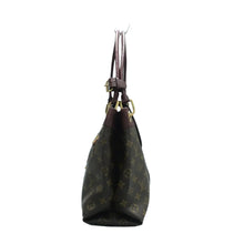 Load image into Gallery viewer, LOUIS VUITTON Olympe Monogram Canvas Satchel Bag Brown
