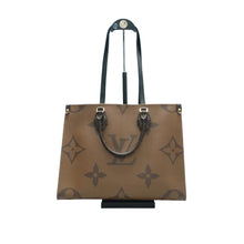 Load image into Gallery viewer, LOUIS VUITTON Onthego MM Monogram Canvas Satchel Bag Brown
