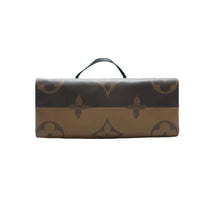 Load image into Gallery viewer, LOUIS VUITTON Onthego MM Monogram Canvas Satchel Bag Brown
