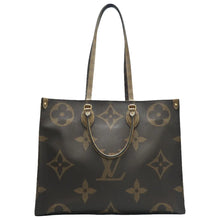 Load image into Gallery viewer, Louis Vuitton Onthego GM Reverse Monogram Giant Satchel Bag Brown
