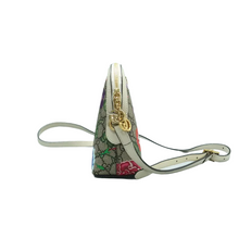 Load image into Gallery viewer, GUCCI Ophidia Dome Flora Canvas Shoulder Bag Brown
