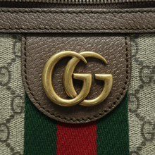 Load image into Gallery viewer, GUCCI Ophidia Canvas Shoulder Bag Brown

