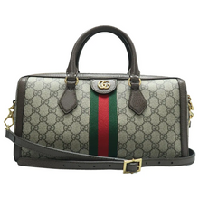 Load image into Gallery viewer, GUCCI Ophidia Canvas Satchel Bag Brown
