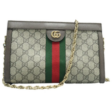 Load image into Gallery viewer, GUCCI Ophidia Canvas Shoulder Bag Brown
