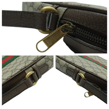 Load image into Gallery viewer, GUCCI Ophidia Canvas Shoulder Bag Brown
