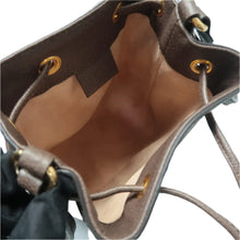 Load image into Gallery viewer, Gucci Web Mini Ophidia GG Supreme Monogram Bucket Bag Brown
