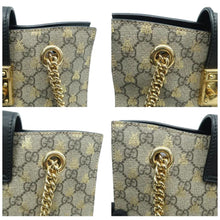 Load image into Gallery viewer, Gucci Padlock GG Canvas Shoulder Bag Black
