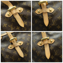 Load image into Gallery viewer, Louis Vuitton Palermo Monogram Canvas Satchel Bag Brown
