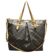 Load image into Gallery viewer, Louis Vuitton Palermo GM Monogram Canvas Satchel Bag Brown
