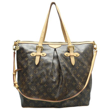 Load image into Gallery viewer, Louis Vuitton Palermo GM Monogram Canvas Satchel Bag Brown
