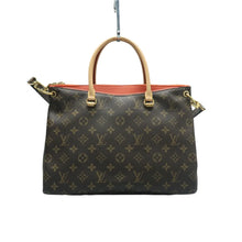 Load image into Gallery viewer, Louis Vuitton Pallas Monogram Canvas Satchel Bag Brown
