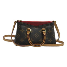 Load image into Gallery viewer, Louis Vuitton Pallas Mongoram Canvas Shoulder Bag Brown
