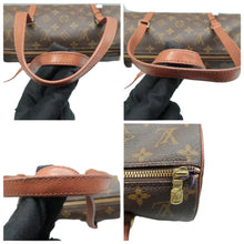 Load image into Gallery viewer, LOUIS VUITTON Papillon Monogram Canvas Shoulder Bag Brown
